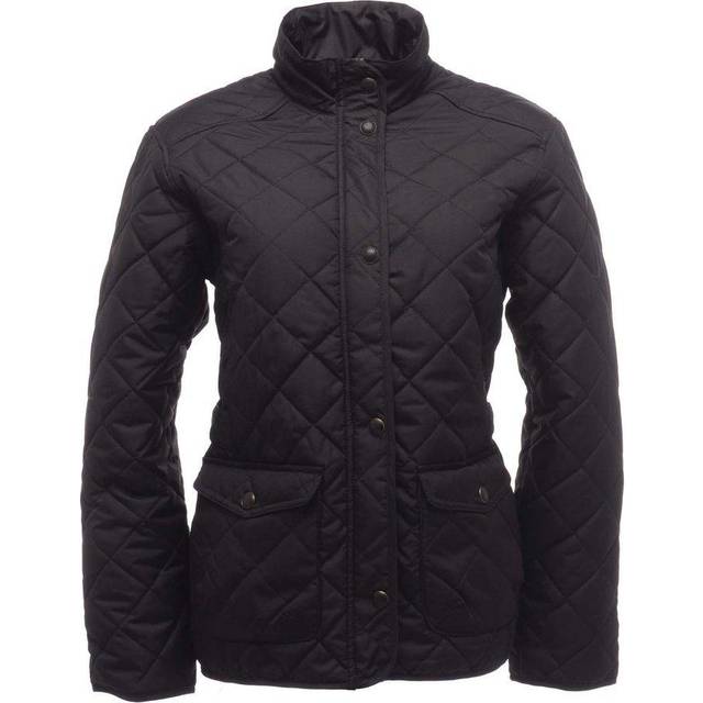 (20 UK, Black) Regatta Womens/Ladies Tarah Quilted Jacket