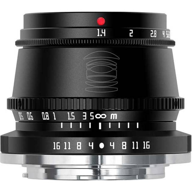 TTArtisan 35mm f1.4 APS-C Lens - Canon M Mount - Black