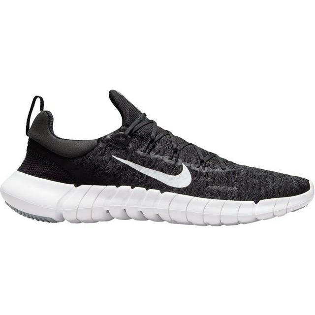 Nike Free Run 5.0 M Black White Se laveste pris nu