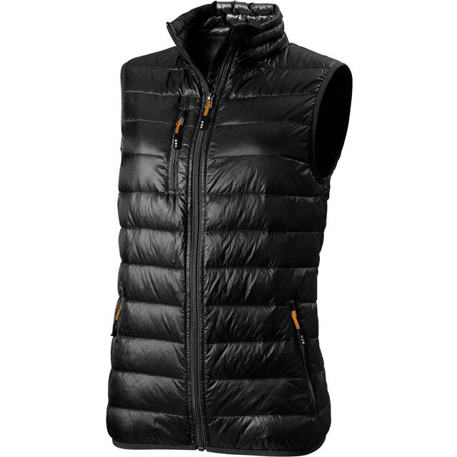 (XS, Solid Black) Elevate Womens/Ladies Fairview Light Down Bodywarmer