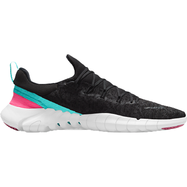 Nike Free Run 5.0 'Black Dynamic Turquoise' - black - 10