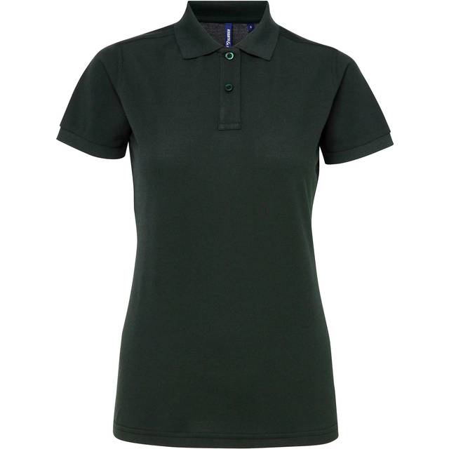(XL, Bottle) Asquith & Fox Womens/Ladies Short Sleeve Performance Blend Polo Shirt