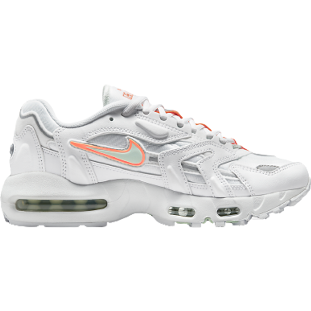 Womens nike air max 96 ii trainers da8730 100 white/white size uk 3.5_4_5
