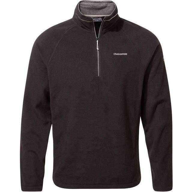 (XL, Black) Craghoppers Mens Corey VI Half Zip Fleece Top