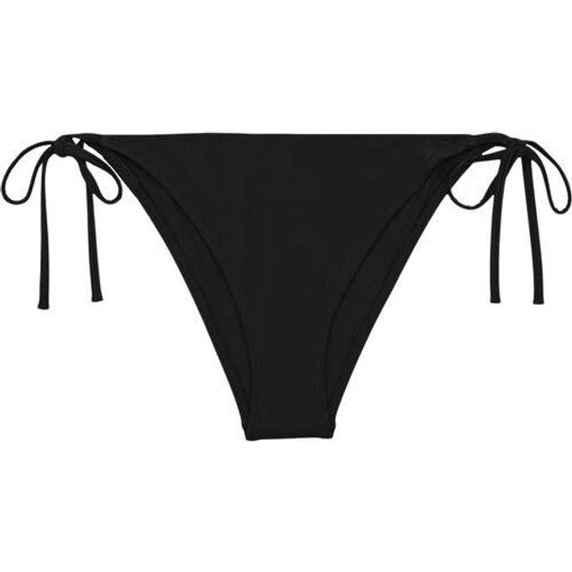 Calvin Klein, Badkläder, Dam, L, Polyester, Cheeky String Bikiniunderdel - black (L)