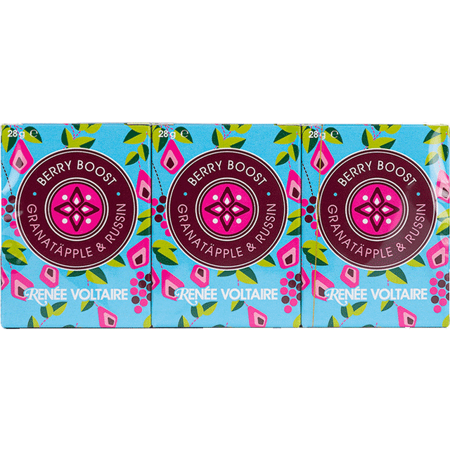 Renée Voltaire Berry Boost Granatäpple & Russin 28 g 6-pack - Multi