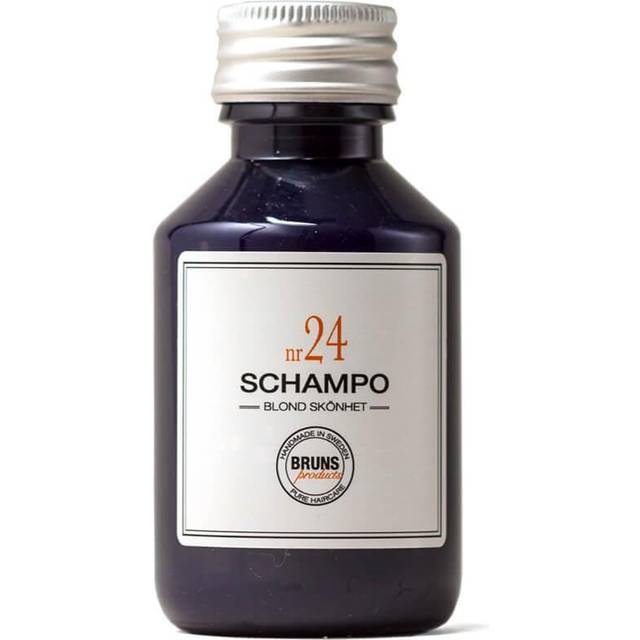 Bruns Products - Schampo Nr 24 Blond Skönhet för Blont, Grått eller Blekt hår, 100 ml