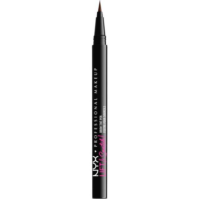 NYX Professional Makeup, ögonbrynspenna, utrustad med en mikroborste för både tunna och tjocka linjer, Lift & Snatch! Brow Tint Pen, nyans: Espresso