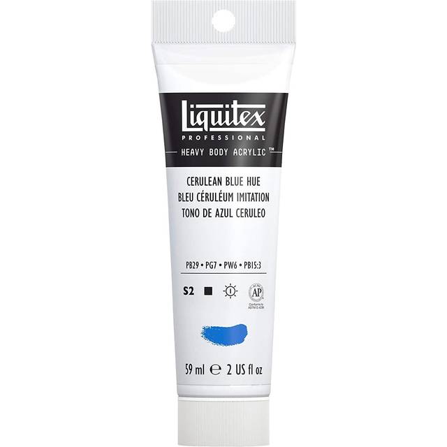 Liquitex Heavy Body Acrylic 59ml 470 Cerulean Blue Hue