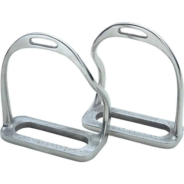 Shires Bent Leg Stirrup Irons - 3.75"