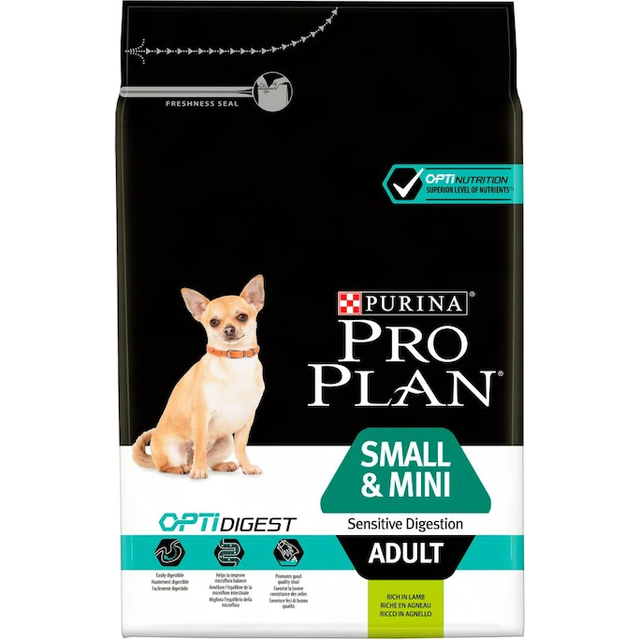 Small & Mini Adult Sensitive Digestion Lamb hundfoder - 3 kg