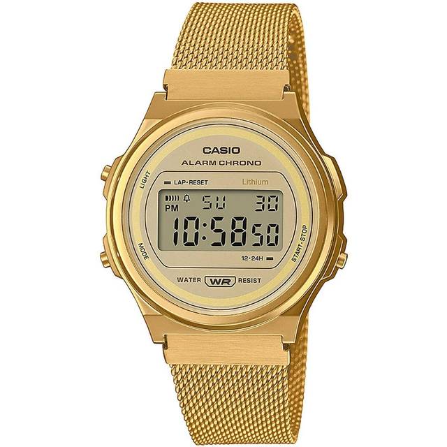 Casio A171WEMG-9AEF Vintage Round Unisex Uhr 37mm