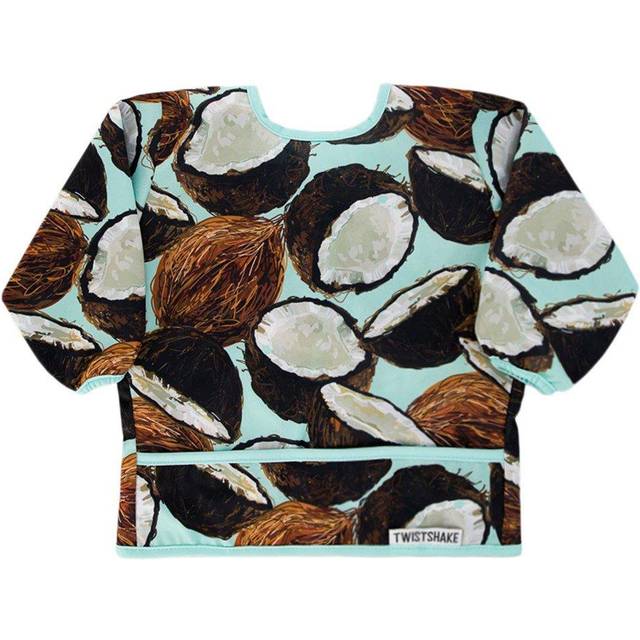 Twistshake Long Sleeve Bib Coconut