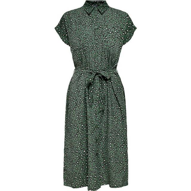Women's shirt dress Only Hannover - Vert