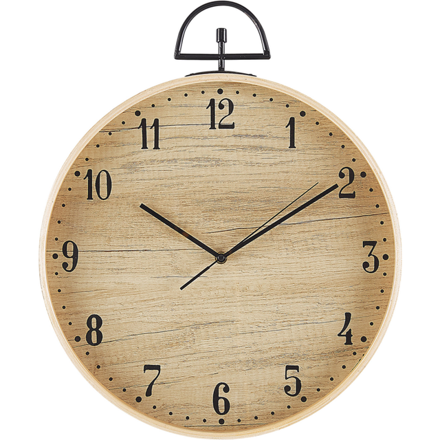 Wall Clock OPFIKON 40 cm Light Brown