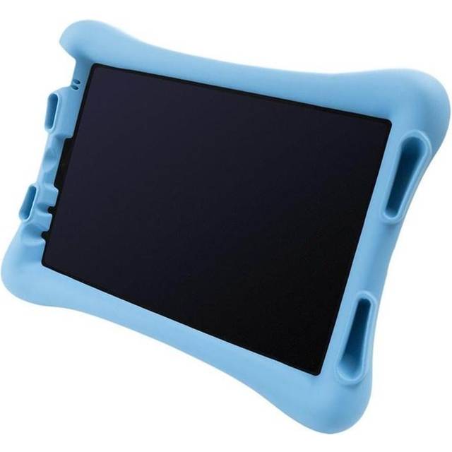 DELTACO Skal i silikon för iPad Air 10,9" (2020/2022) / Pro 11" (2020/2021), stativ, rosa