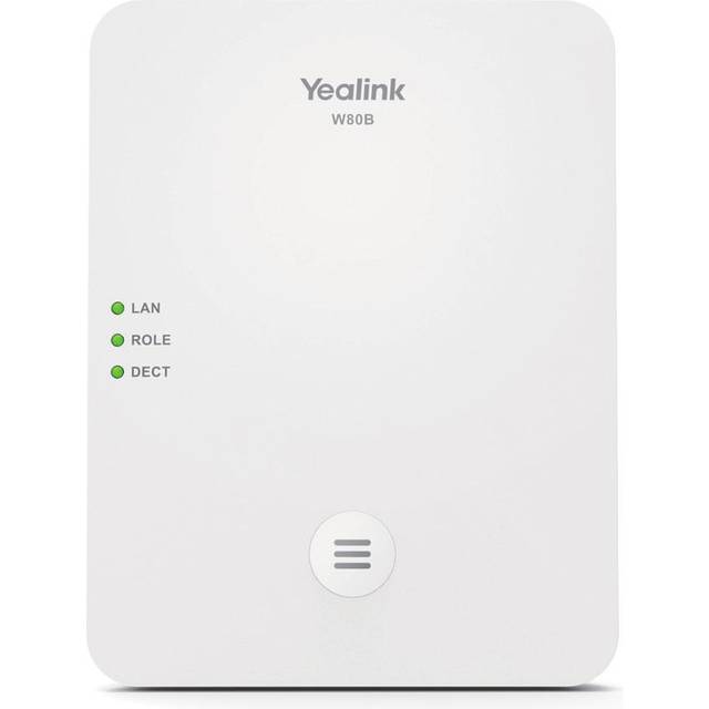 Yealink W80B Cordless DECT IP Multi-Cell Base Station - DECT Base Sta