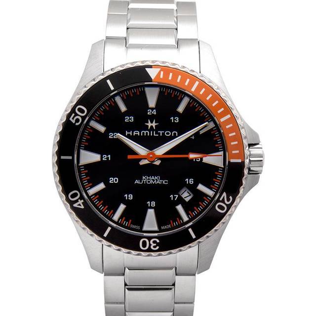 Hamilton Watch Khaki Navy Scuba - black