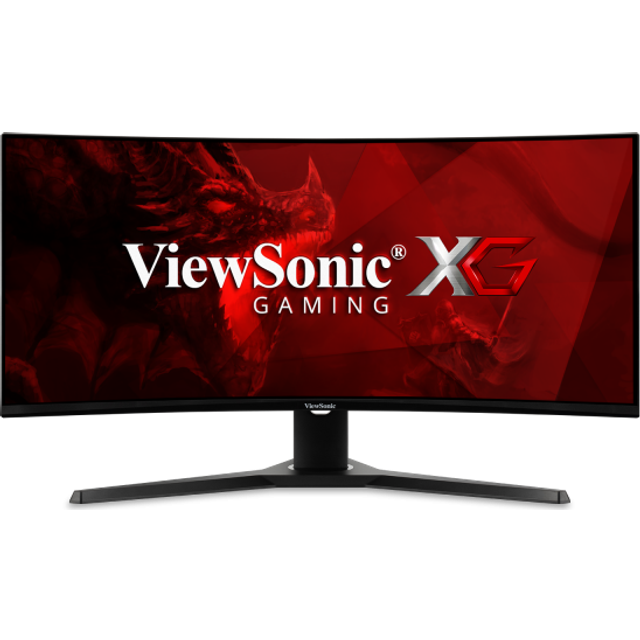 Viewsonic VX Series VX3418-2KPC LED display 86.4 cm (34") 3440 x 1440 pixels Wide Quad HD Black