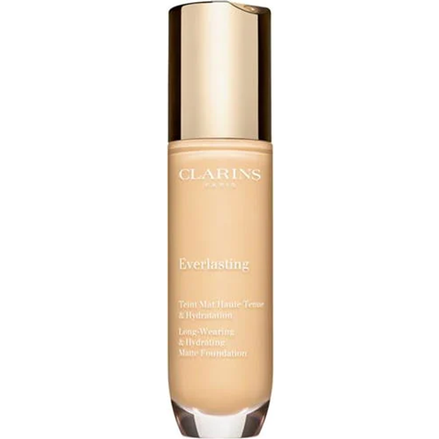 Clarins Everlasting Hydrating Matte Foundation 100.5w Cream 30ml