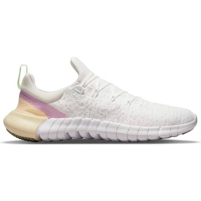 (WMNS) Nike Free Run 5.0 'Summit White Light Arctic Pink' - WHITE - 7