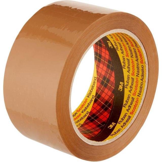 Emballagetape 371 50mm × 66mtr transparent