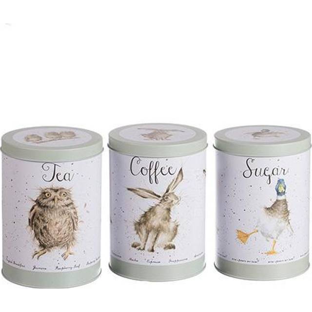 Wrendale Designs The Country Set Tea, Coffee &amp; Sugar Canisters