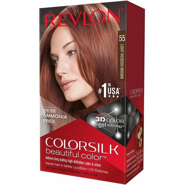Revlon Colorsilk Permanent Hair Colour 55 Light Reddish Brown