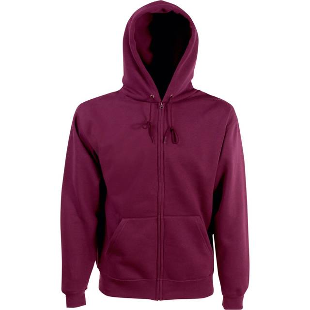Hooded Sweatshirt - Burgundy - M