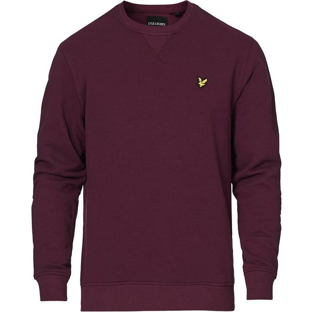 Men's Lyle & Scott Mens Sweatshirt ML424VOG - Burgundy - Size: M - burgundy