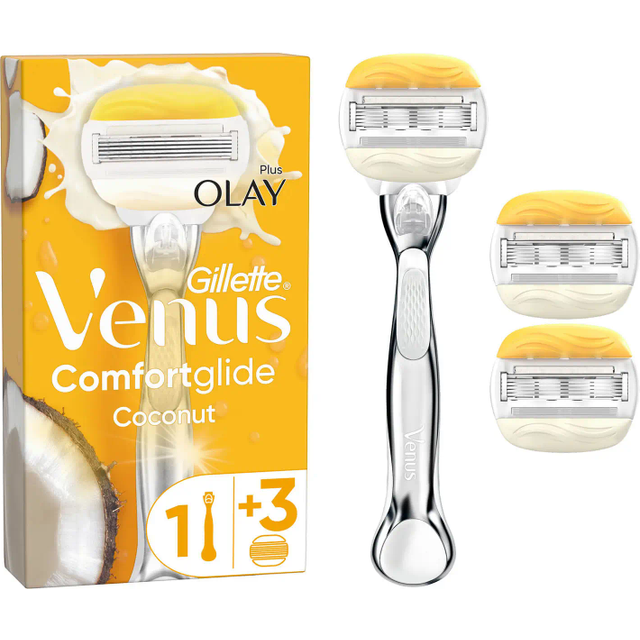 Venus & Olay Comfortglide Razor + 3 Blades Venus rakhyvel