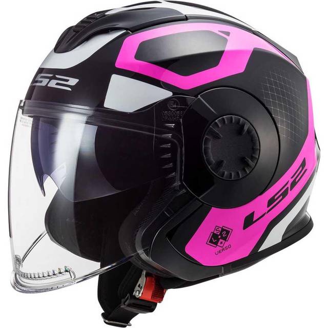 (XS) LS2 OF570 Verso White Open Face Jet Helmet