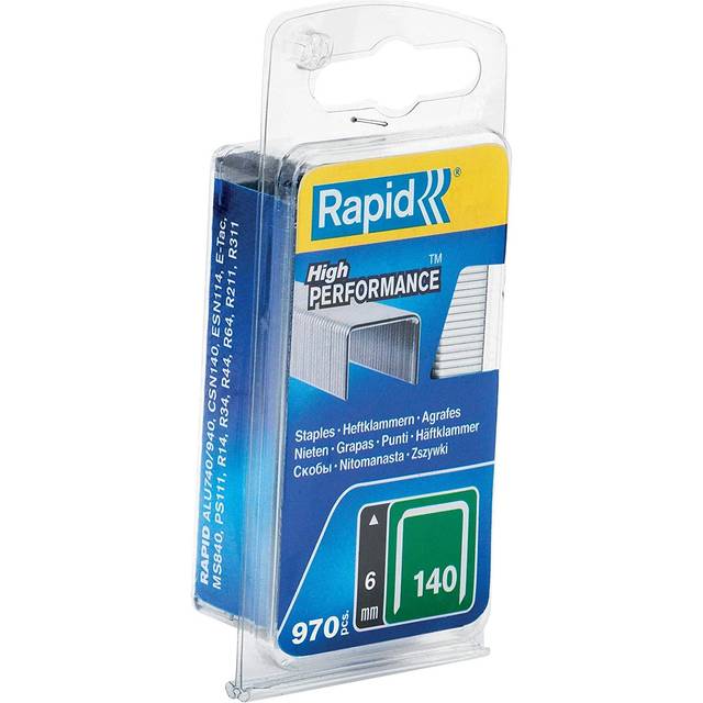 Rapid 40109513 140/6NB 6mm Galvanised Staples Narrow Box 970