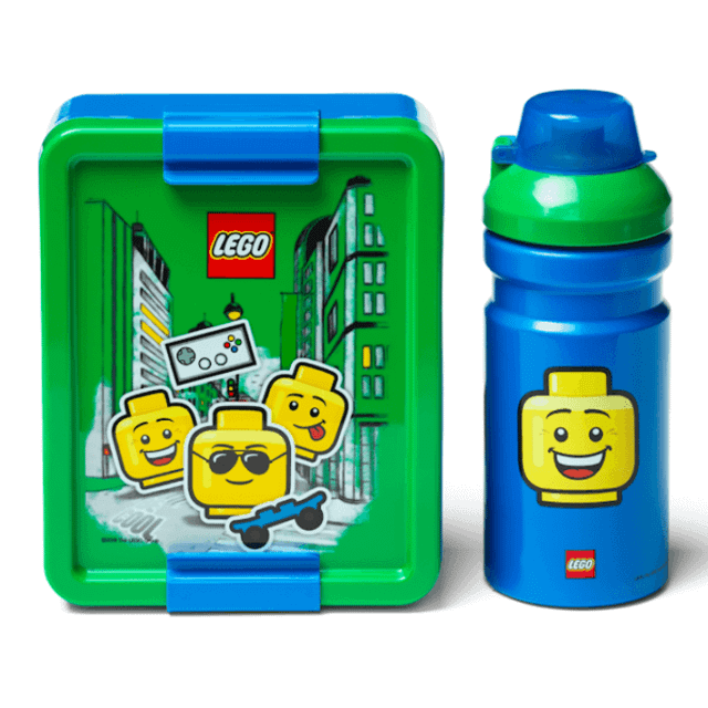 Lego Lunch Iconic Boy Set - Red