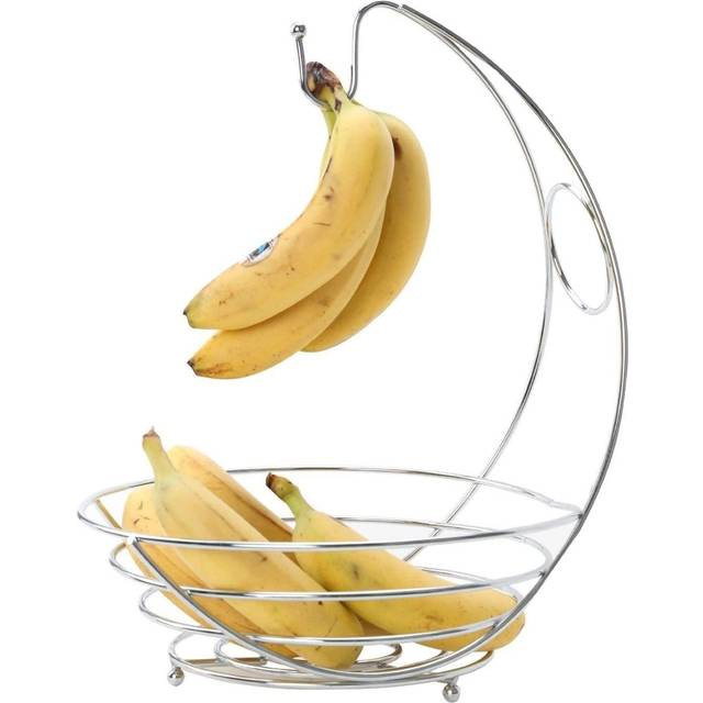 Judge Wireware, 27cm Round Stainless Steel Fruit Basket - Silver (39.5cm H X 27cm W X 27cm L)