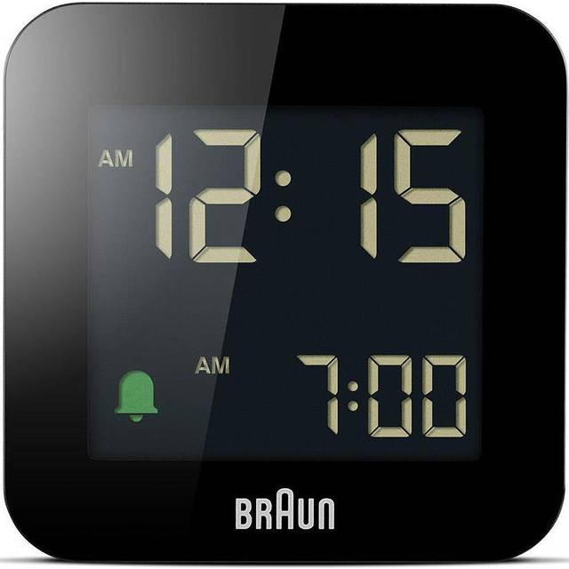 Braun BC08 Digital Travel Alarm Clock