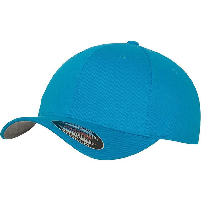 (2XL, Hawaiian Ocean) Flexfit Unisex Wooly Combed Cap