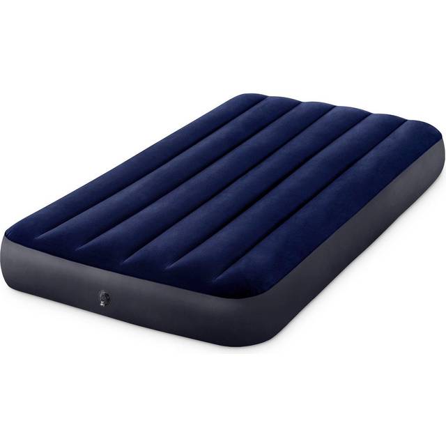 Intex 64757 Classic Downy Blue Dura-Beam Serie Twin Luftbett, Blau, 191 x 99 x 25 cm (L x B x H)