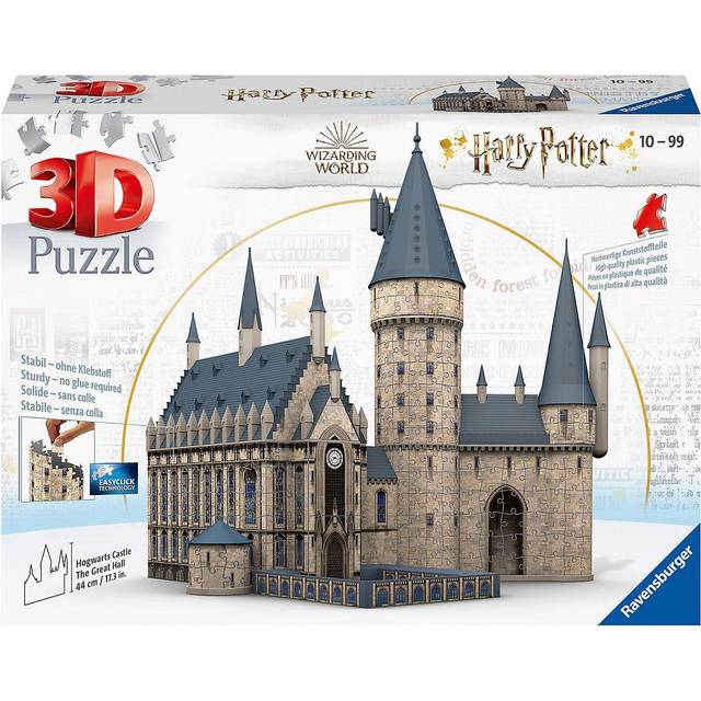 Ravensburger Harry Potter Hogwarts, 540Pc 3D Jigsaw Puzzle - One Colour