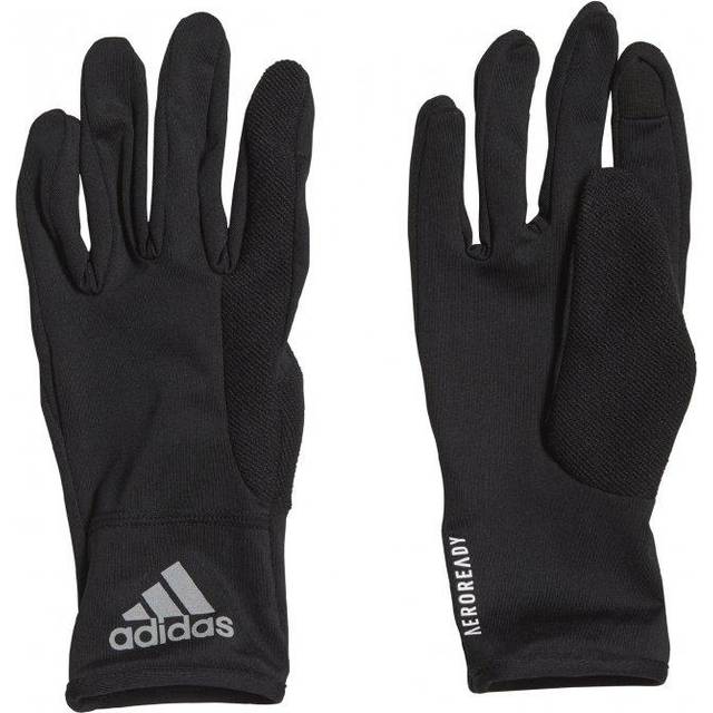 adidas Unisex Training Gloves - Black/Reflective Silver, Black/Reflective Silver, Size L, Men