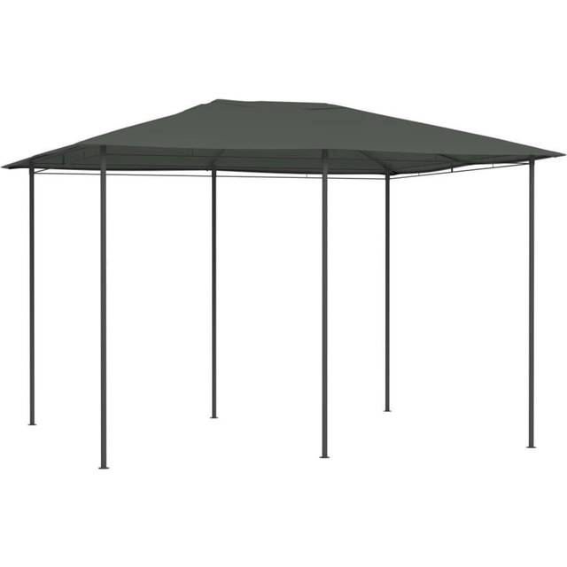 Paviljong 3x4x2,6 m antracit 160 g/m²