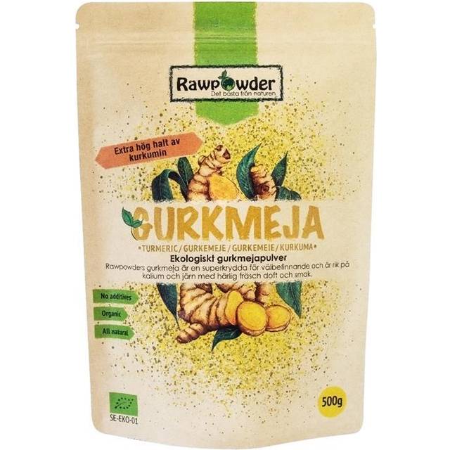 Rawpowder Gurkmeja Pulver 500g EKO