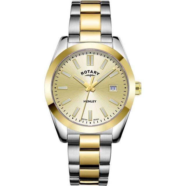 Rotary LB0518103 Two Tone Champagne Dial Bracelet Watch - W64106