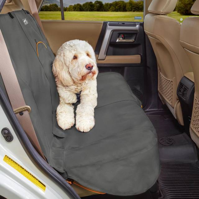 Kurgo Wander Bench Seat Cover - Charcoal / One Size