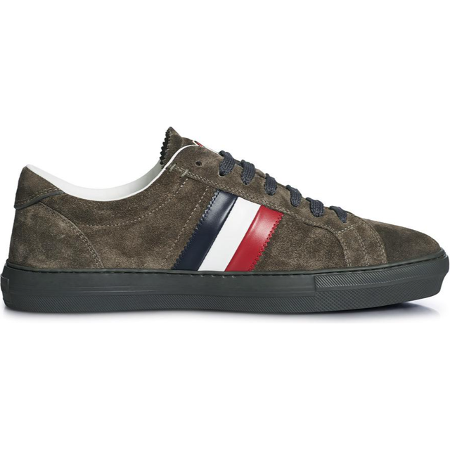 Moncler New Monaco suede sneakers