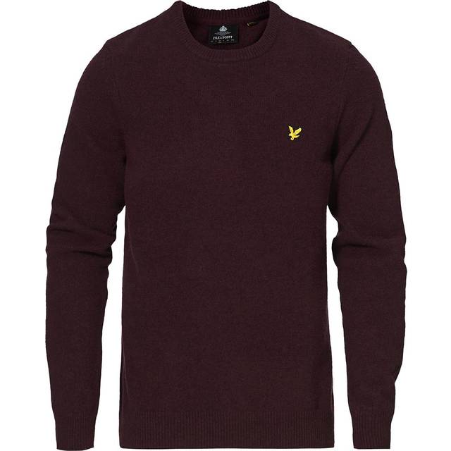 Lyle & Scott Pullover burgunder