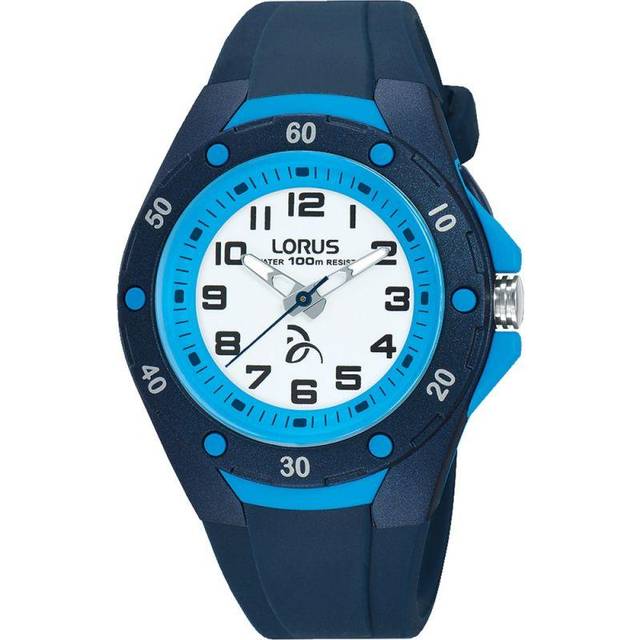 Lorus R2365LX9 Childrens Silcone Strap Watch - Navy Blue