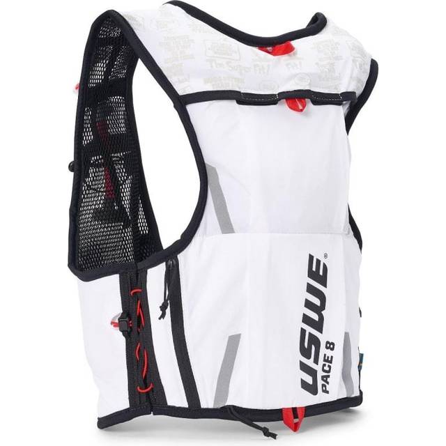 USWE Pace 8 Vätskeryggsäck Cool White, M (M)