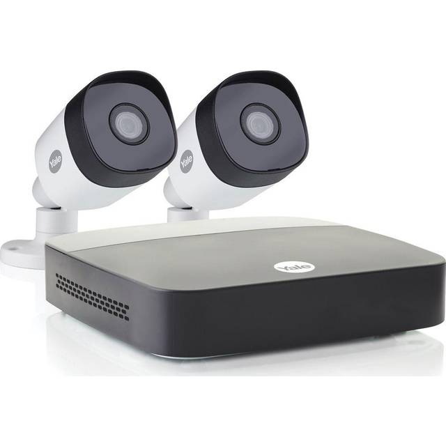 Yale smart home cctv kit hd1080 2 camera 4 channel 1tb hard drive sv-4c-2abfx