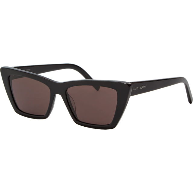 Saint Laurent SL 276 MICA 001, BUTTERFLY Sunglasses, FEMALE, available with prescription - Black